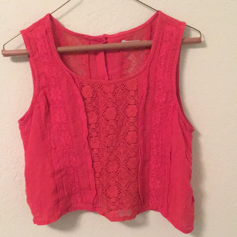 kimchi blue knit crop top